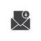 Mail inbox vector icon