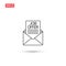 Mail job offer vector isolated