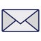 Mail sending  Glyph Style vector icon which can easily modify or edit