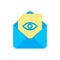 Mail symbol. Envelope icon. Hide envelope. Sign design