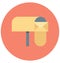 Mailbox Color Vector icon which can be easily modified or edit