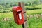 Mailbox in English countryside of Cotswolds