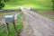 Mailbox on farm