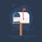 Mailbox Flat Notification Icon