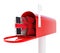 Mailbox gift phone 3d Illustrations