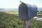 Mailbox of a seaside home, Highway 1, CA