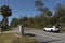 Mailboxes used for customer mail collection on the roadside in Florida, USA