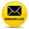 Mailing list special yellow round button