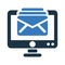 Mailing, mass, email, mail icon. Simple editable vector illustration
