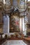 Main altar in Basilica dei Santi Ambrogio e Carlo al Corso, Rome
