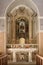 Main altar in the Church of Saint Roch in Lumbarda, Korcula island, Croatia