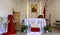 The main altar - the Polish parish of Trowbridge