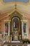 The main altar in St. John the Baptist Church in Sveti Ivan Zabno, Croatia
