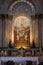 The main altar of the Stella Maris Monastery which is located on Mount Carmel in Haifa city in northern Israel