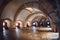 Main artillery battery in the tower of Belem, lisbon, portugal