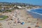 Main Beach in the summer at Laguna Beach, CA.