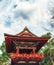 Main bell tower,pagoda at shinshoji temple