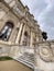 Main building of Dolmabahce Palace on the European coast of the Bosphorus strait