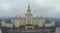Main building of Moscow State University named