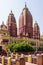Main Building of Shri Laxminarayan Temple, Birla Mandir, Hindu Vishnu Temple in New Delhi, India, Asia