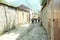 Main central street of Lahij - a town in the historic buildings . Lahic, a small traditional village in northern Azerbaijan .