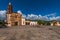 Main church in the municipality of Jalpan de Serra in the Sierra Gorda de Queretaro