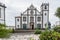 Main church of Nordeste on the island of Sao Miguel in the Azores, Portugal