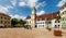 Main City Square in Old Town in Bratislava, Slovakia