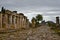 The main colonnaded road f ancient roman city Hierapolis