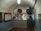 The main corridor of the underground bunker, exposition of the Museum `Underground Sevast