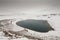 The main crater at Krafla Volcano in Northern Iceland