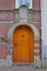 Main Door Entrance to The Begijnhof in Amsterdam, The Netherlands