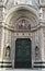 Main door of Florence Cathedral Duomo Santa Maria del Fiore