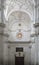 Main door interior, west facade of the Granada Cathedral of the Incarnation