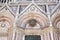 Main Door of Sienna Cathedral Church, Tuscany