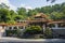 Main entrance of Bonsai Garden at Fairylake Botanical Garden