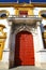 Main entrance of Bullring in Sevilla, Spain