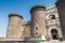 Main entrance of the Castel Nouvo, Naples