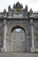 Main entrance door of dolmabahce palace in Istanbul, Turkey.