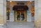 Main entrance door of the original very famous Angelina tea house at 226 Rue de Rivoli, first arrondissement of Paris, France