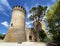 Main entrance of Rocca Manfrediana di Brisighella Fortress of Brisighella Italy