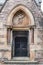 Main entrance into Saint Andrews Church, Fort William Scotland.