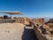 Main Entrance Square at the Masada fortress, Israel