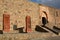 The main entrance to Khor Virap monastery. Ararat province. Armenia