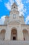 Main entrance to Our Lady of Fatima sanctuary