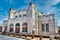 Main entrance of the Tulsa Union Pacific Railroad Station - Historic art deco building design