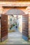 Main entrance of the Tuscan village of Anghiari