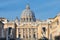 Main facade of the Basilica of St. Peter, Vatican City