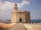 Main Facade Of The Castle Of San Nicolas In Citadel On The Island Of Menorca. July 5, 2012. Xon Xoriguer, Citadel, Menorca,