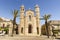 Main Facade of Church of SS. Crucifix Chiesa Santissimo Crocifisso in Rosolini, Province of Syracuse, Sicily, Italy.